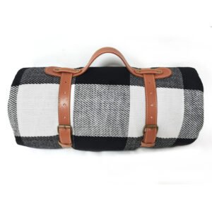 BY-25-002Black and white large checkered pattern